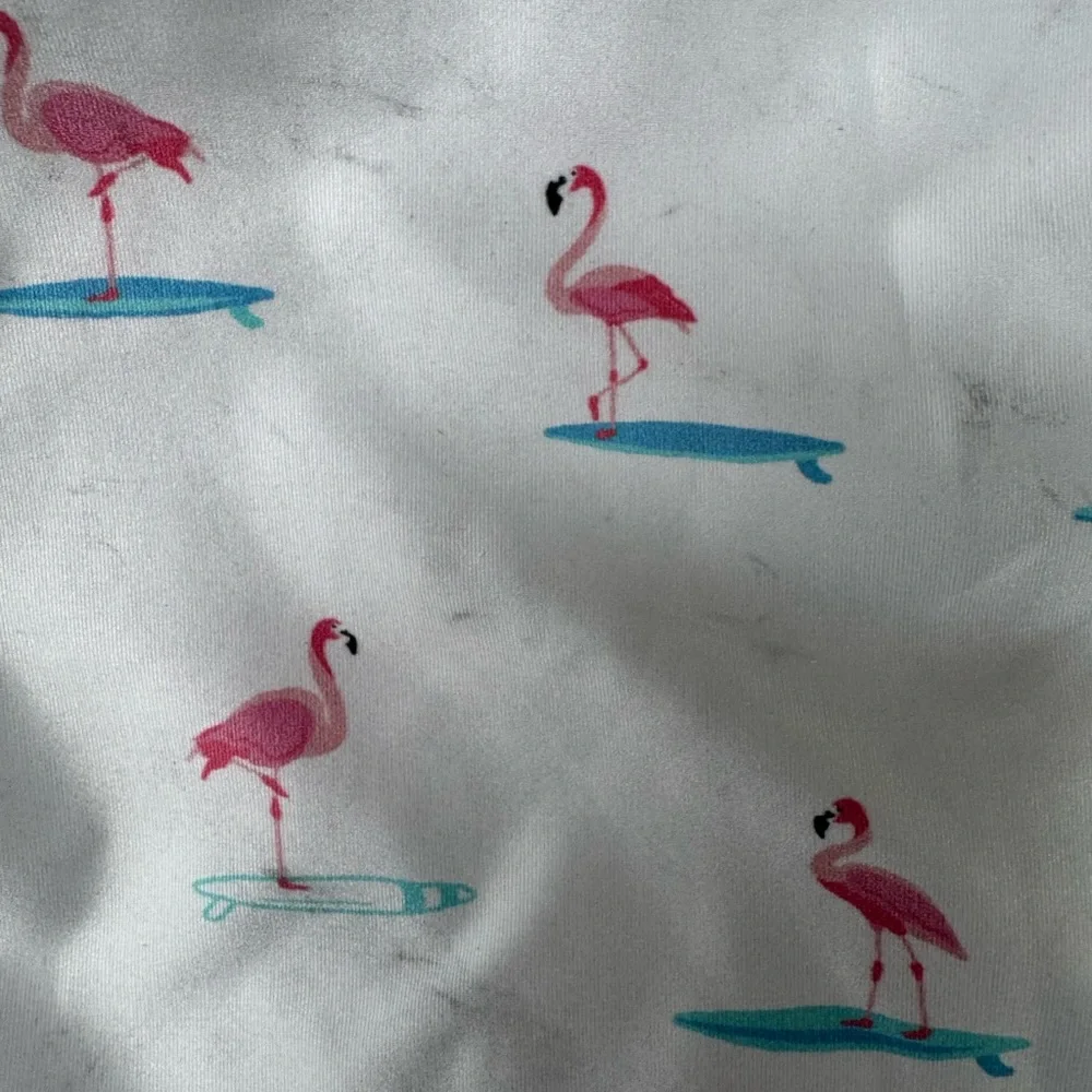 Kiddy Flowers Flamingo Rash Guard Kenny Flowers‎ Swim Girl’s Size 7/8